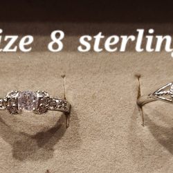 Mens And Womans Rings STERLING SILVER 