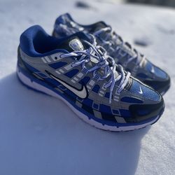 Nike P-6000 Racer Blue Flat Silver