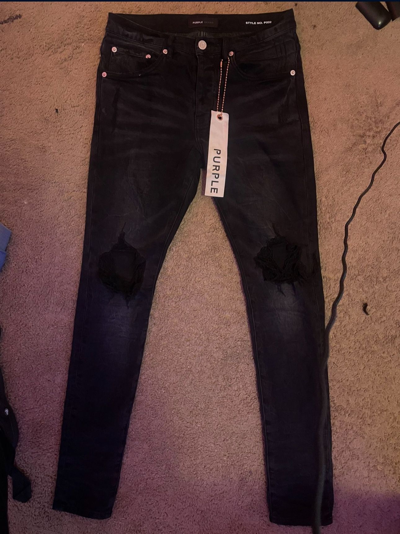 Purple Jeans Size 28