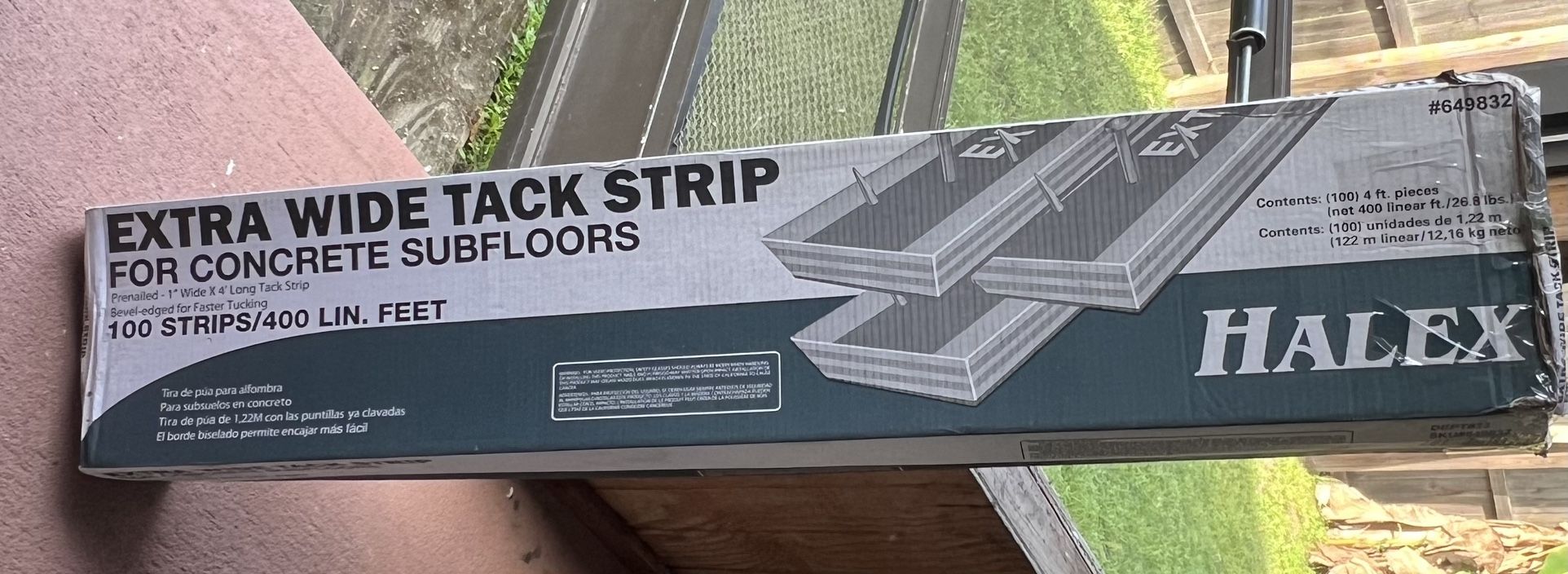 Extra Wide Tack Strip