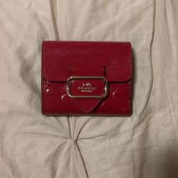 Coach Small Morgan Wallet In Signature Leather 
