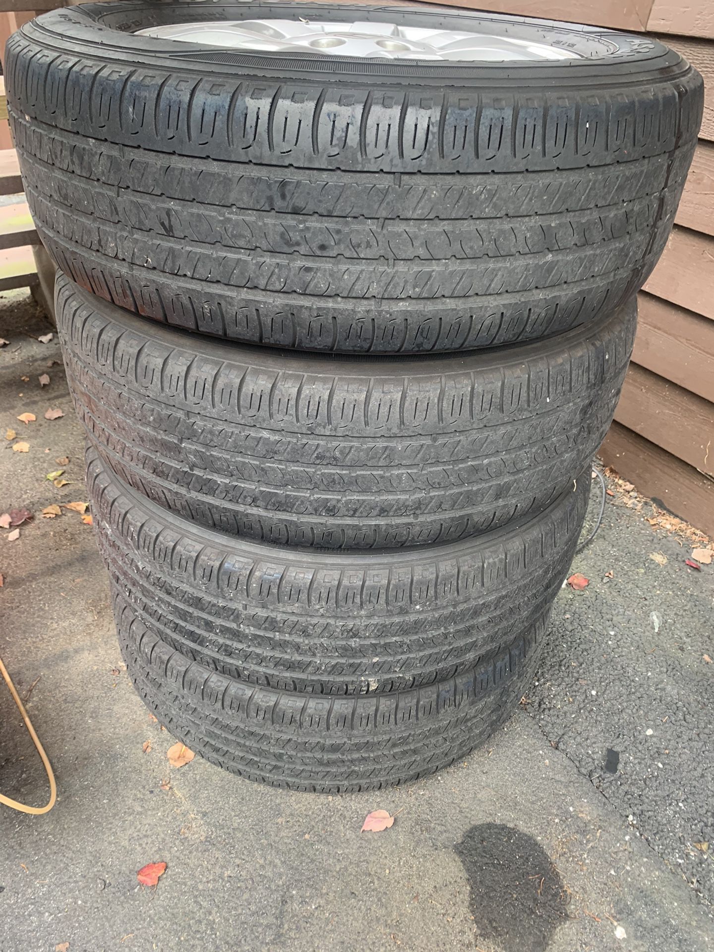 Honda CRV Rims + Tire Set P225/65/R17 GoodYear Tires