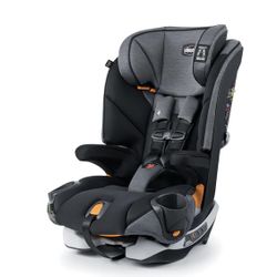 Chicco MyFit® ClearTex® Harness + Booster Car Seat 5-Point Harness Shadow/Black  Open box item is new!  The Chicco MyFit® ClearTex® Harness + Booster 