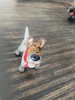 Rare Vintage Walt Disney Dodger Oliver & Company Figurine. Japan Disney 1988.