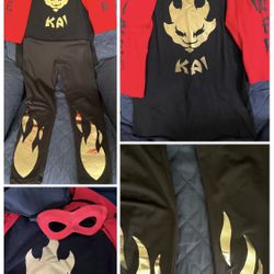 Ninjago Kai Halloween Costume