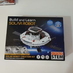 STEM build solar robot New.
Only 10 dollars.
And I gift a desk lamp.
Incredible deal.