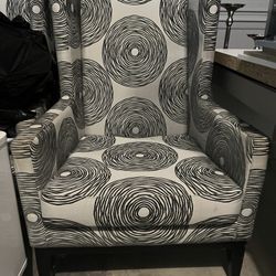 2 Wing Back Chairs 