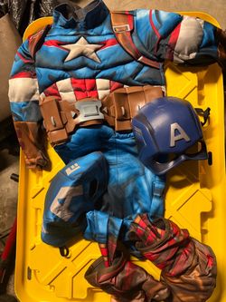 Captain America toddler costume