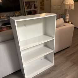White Bookshelf