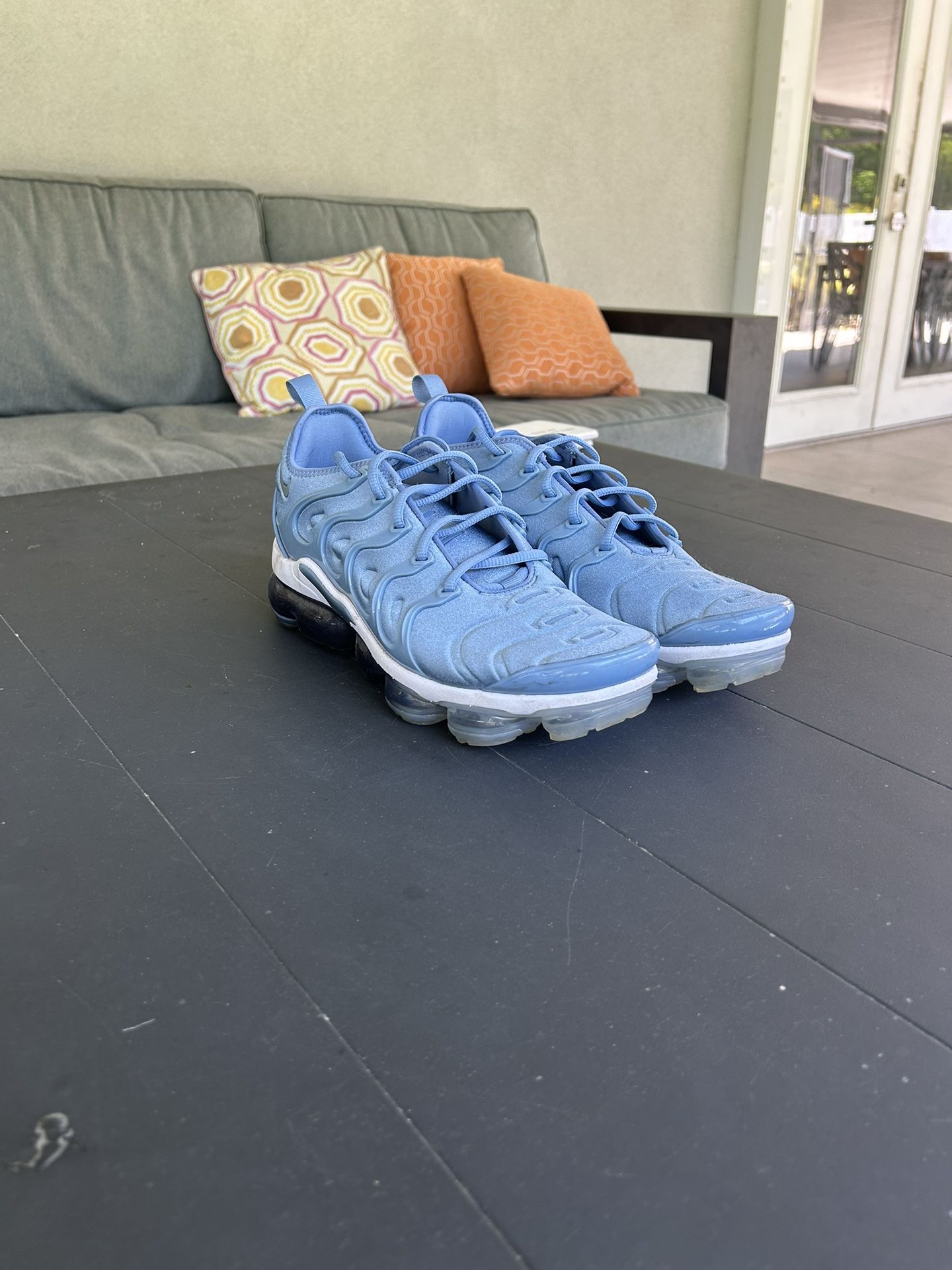 Nike Air VaporMax Plus "Work Blue/Cool Grey/Diffused Blue/White" Men's Shoe Size (10.5)