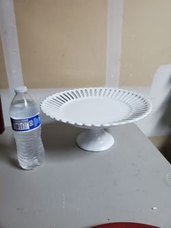 Cake Stand round10" Ceramic