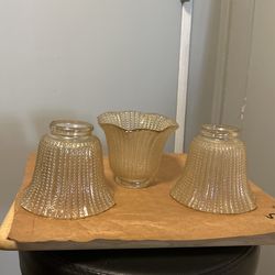 Bell Shape Glass Lamps