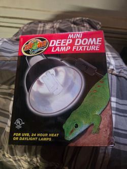mini deep dome lamp fixture
