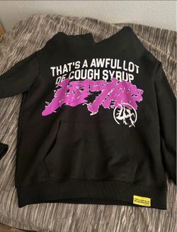 awful lot of cough syrup hoodie