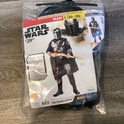 Men Mandalorian Costume 