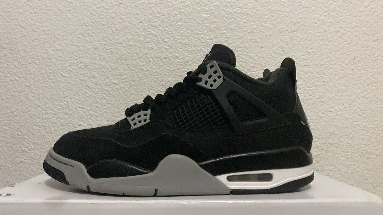 Jordan 4 Retro SE Black Canvas Size (9)