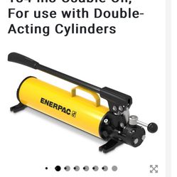 Enerpac P-84 Steel Hand Pump with 4 Way Valve