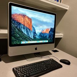 Apple iMac 24 inch All in One Desktop Computer macOS El Capitan