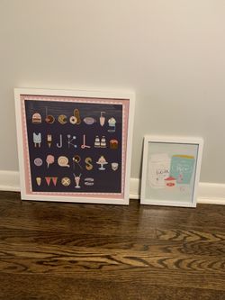 Baby Girl Nursery Wall Art