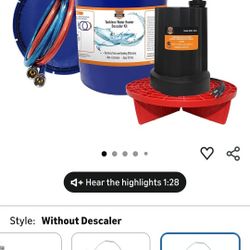 Chromex Tankless Heater Descaler Kit - Just Add Vinegar or Your Own Descaler