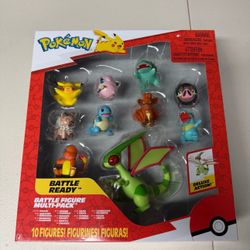 NEW Pokémon 10-Figure Battle Pack w/ Poké Balls
