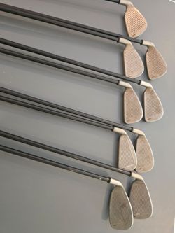 Callaway Big Bertha 1996 Irons Full 9-Club Set (3-SW) - Original RCH 96 Regular Flex Graphite
