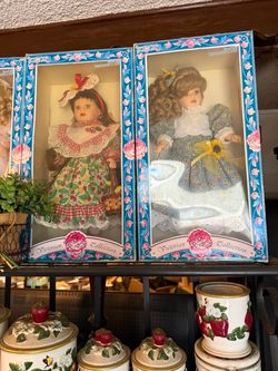 Victorian Rose Collection dolls
