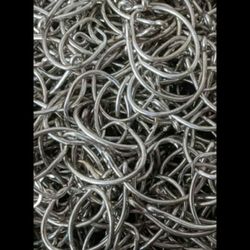 
16/0 MUSTAD CIRCLE HOOKS $.55 EACH! ALUMINUM BARREL SLEEVES-STAINLESS STEEL LONG LINE SNAPS LOOK!$$$