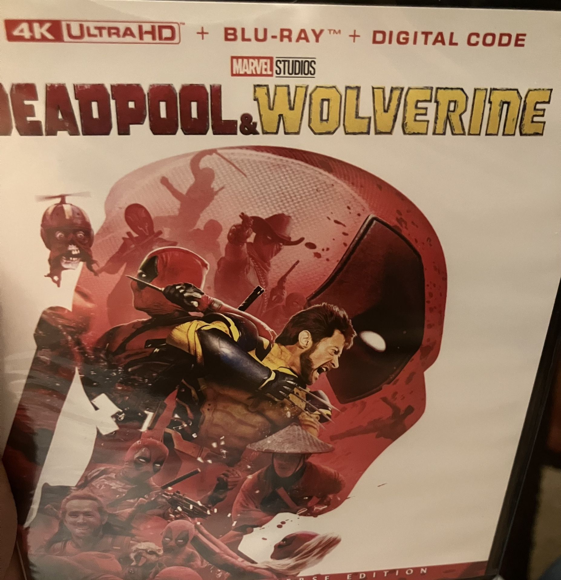 Deadpool & Wolverine 4K Ultra HD+Blu-Ray Only
