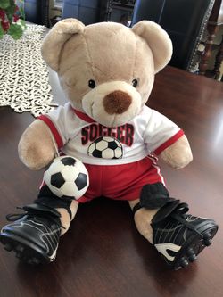 Teddy bear soccer