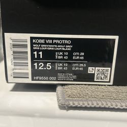 Kobe 8 Protro Wolf Grey