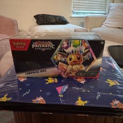 Pokémon TCG: Scarlet & Violet-Prismatic Evolutions Surprise Box & Binder Bundle