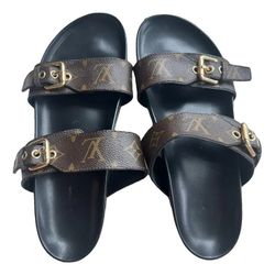 Real Louie Vuitton Sandals. Real Authentic Shoe Wear