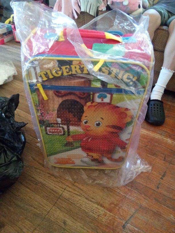 Red Rolling Bag