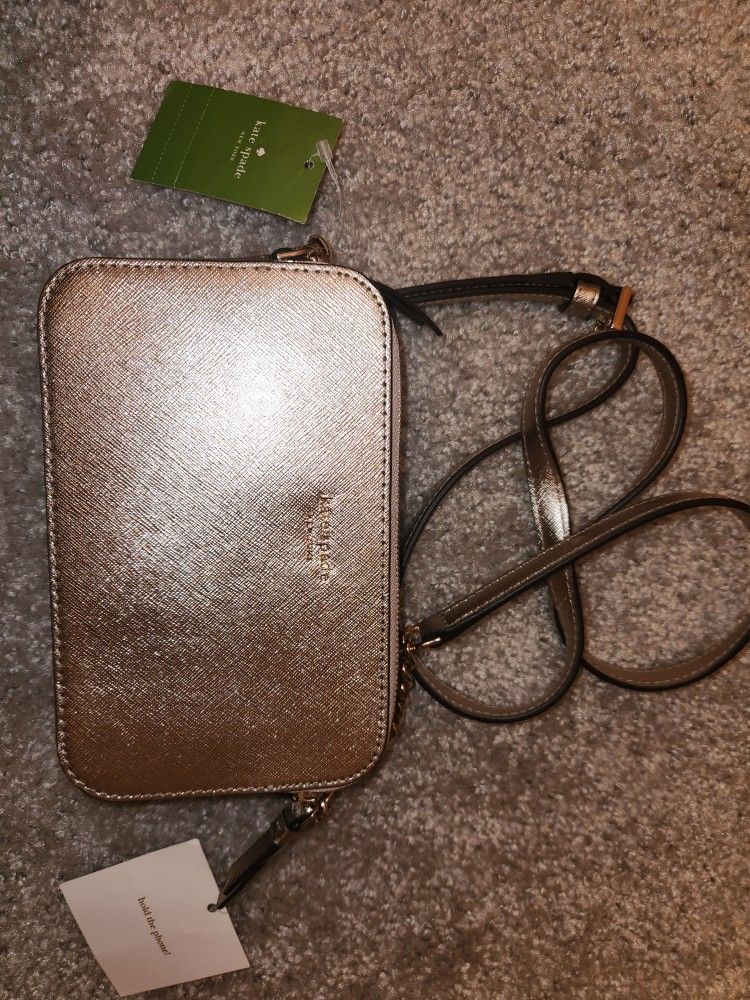 Kate Spade Gold Mini Purse