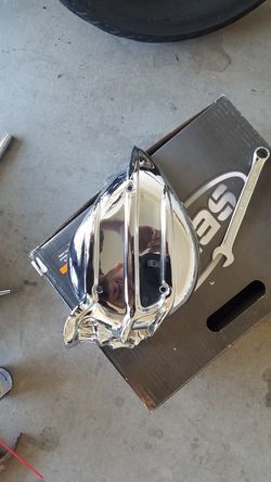Yamaha v star skull air box cover
