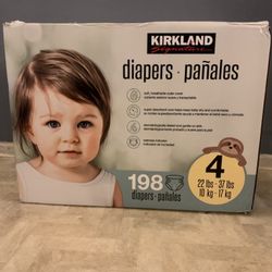Diapers Size 4 ( 198 Ct )