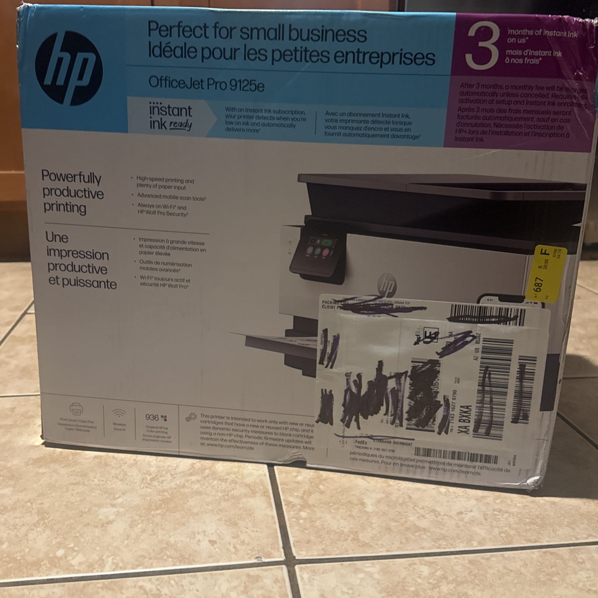 OfficeJet Pro 9125e Printer *Brand New*