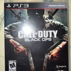 PS3 Game Call Of Duty Black Ops