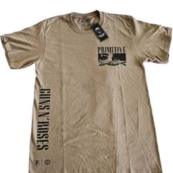 Primitive Guns N' Roses Skull RoseT-Shirt Size Medium NWT