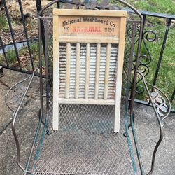 Antique National Washboard 