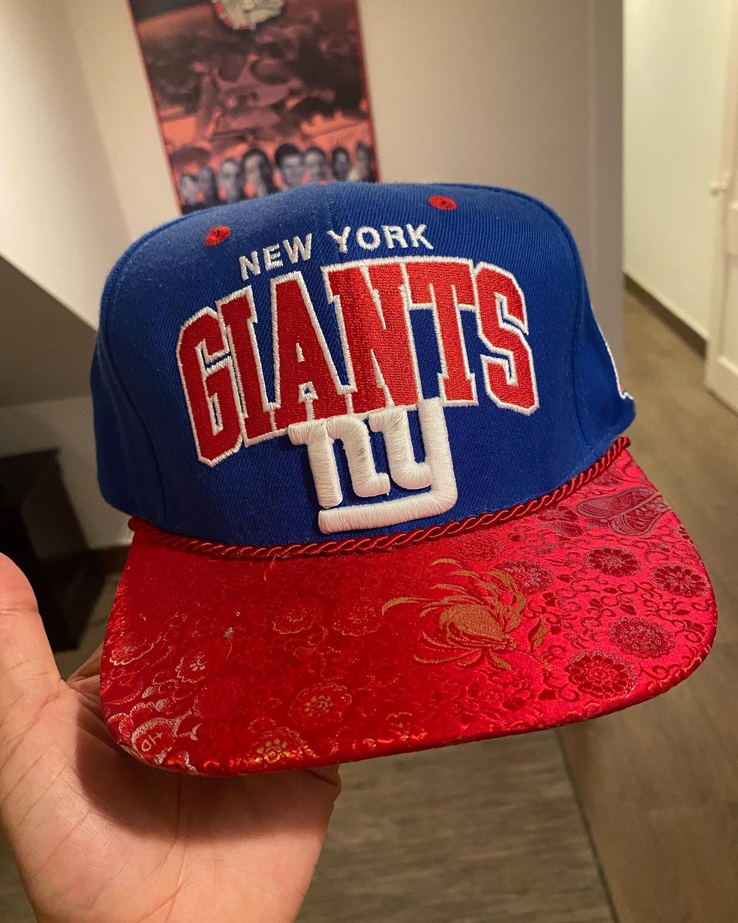 NY Giants Mitchell And Ness Hat