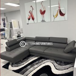 Modern sectional sofa sale- limited supply- zero interest Finance available- shop now pay later.  
