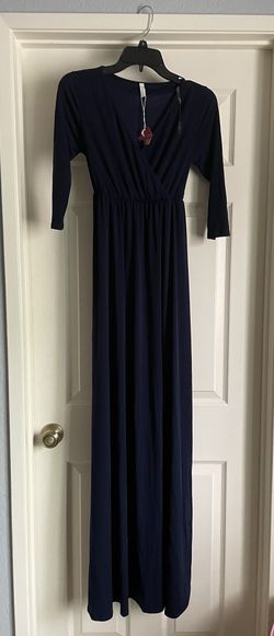 PinkBlush Navy Maxi Dress