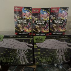Pokemon Perfect Order Booster Bundle  & ETB