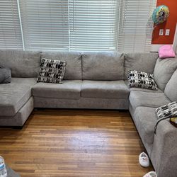 3 Part Grey Couch