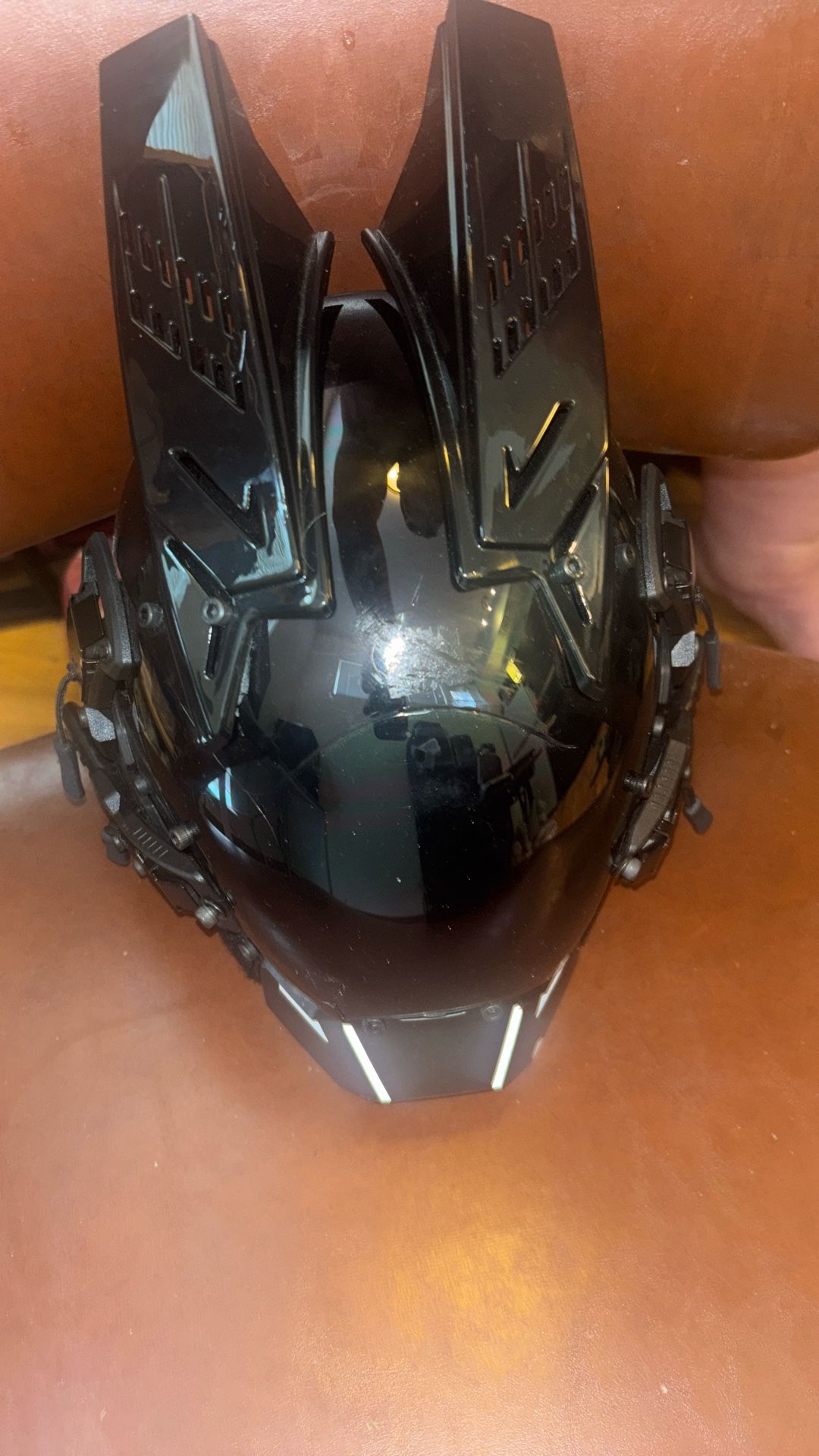 TacticalXmen Cyberpunk Helmet Mask Cyberpunk Cosplay Helmet Samurai Helmet