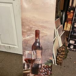 Canvas And Glass Wall Art