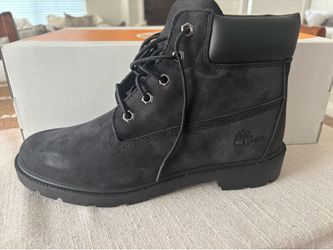 Black Timberland boots