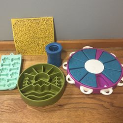 Dog enrichment and feeders